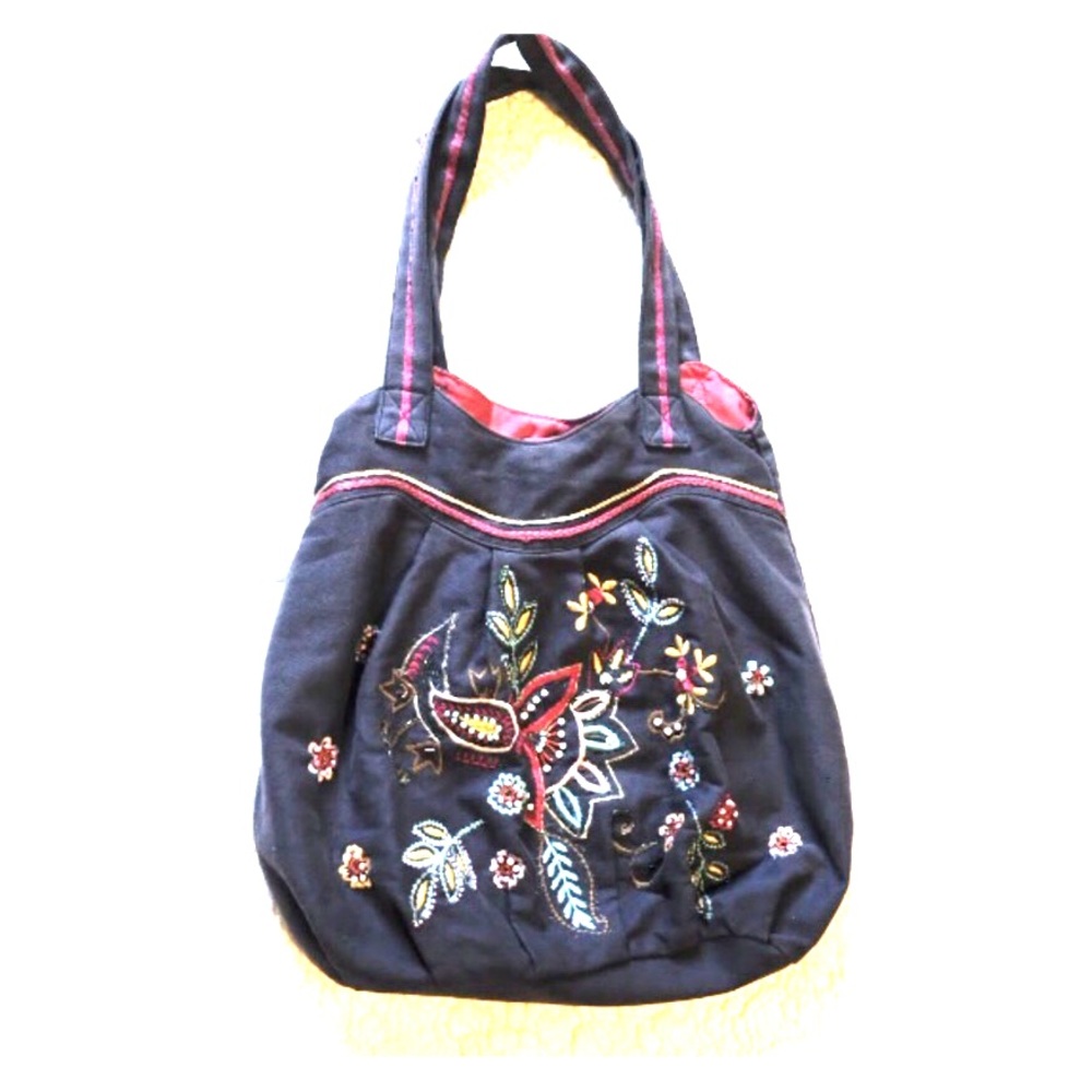 🌿LAST CHANCE World Market Boho Beaded Bag